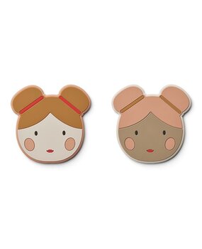 Liewood Bijtspeeltje Gia 2-pack | Doll Sandy Multi Mix