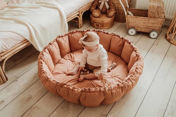 Play & Go Babymat Bloom | Tawny Brown