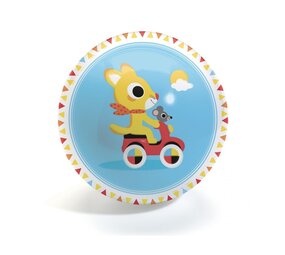Djeco Bal Cute Race 12 cm Djeco Bal Cute Race 12 cm