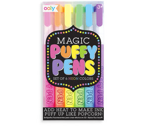 OOLY Magic Neon Puffy Pens OOLY Magic Neon Puffy Pens