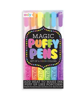 OOLY Magic Neon Puffy Pens OOLY Magic Neon Puffy Pens
