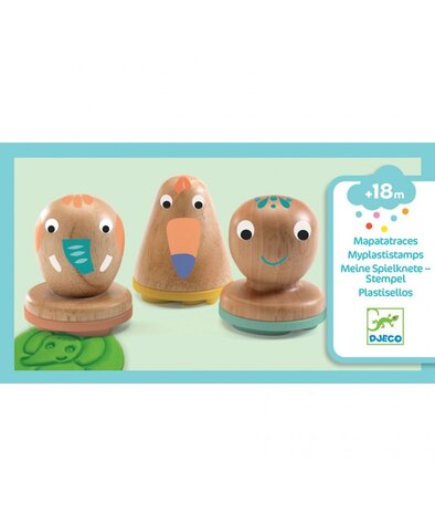 Djeco Stempels Dieren 3 stuks Djeco Stempels Dieren 3 stuks