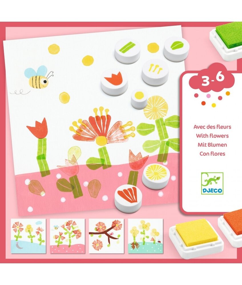 Djeco Stempels | Bloemen Djeco Stempels | Bloemen