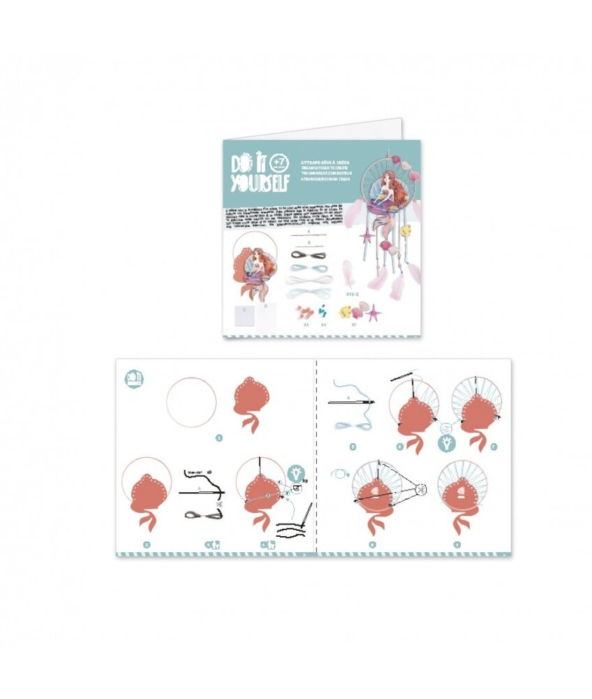 Djeco Knutselset Dromenvanger Maken | Zeemeermin