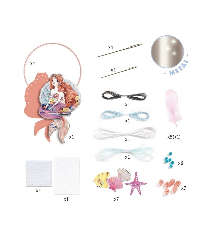 Djeco Knutselset Dromenvanger Maken | Zeemeermin