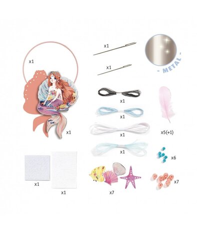 Djeco Knutselset Dromenvanger Maken | Zeemeermin