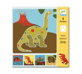 Djeco Sjablonen | Dinosaurus Djeco Sjablonen | Dinosaurus