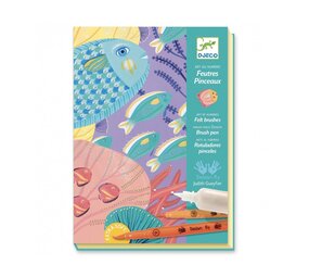Djeco Verfstiften Kleuren op Nummer | Under the Sea Djeco Verfstiften Kleuren op Nummer | Under the Sea
