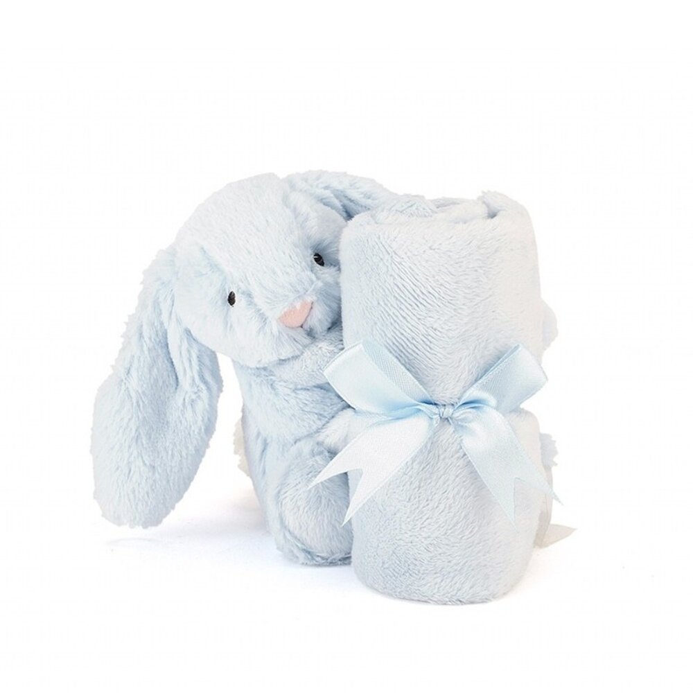 Jellycat Knuffeldoek Bashful Blue Bunny Soother Jellycat Knuffeldoek Bashful Blue Bunny Soother