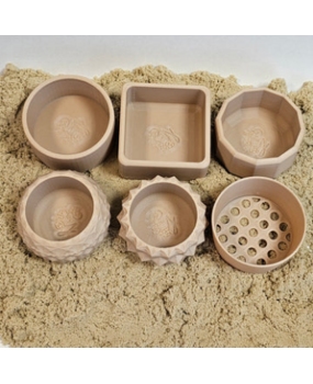 Grennn Set Mini Speelbakjes (6 stuks)