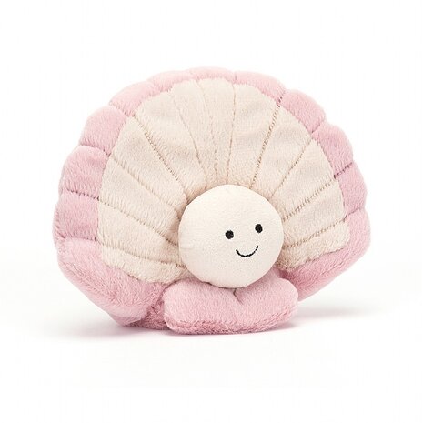 Jellycat Clemmie Clam Jellycat Clemmie Clam