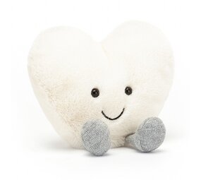 Jellycat Amuseable Cream Heart Small