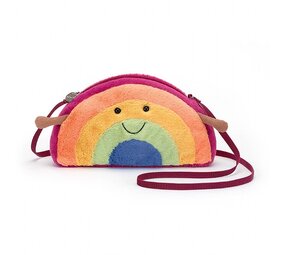 Jellycat Amuseable Rainbow Bag Tasje Jellycat Amuseable Rainbow Bag Tasje