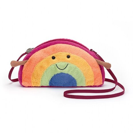 Jellycat Amuseable Rainbow Bag Tasje Jellycat Amuseable Rainbow Bag Tasje