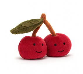 Jellycat Fabulous Fruit Cherry Kers Jellycat Fabulous Fruit Cherry Kers