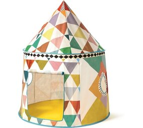 Djeco Speeltent Multicolored Hut Djeco Speeltent Multicolored Hut