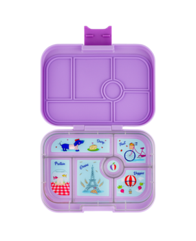 Yumbox Yumbox Original 6-vakken Lulu Purple / Paris Tray