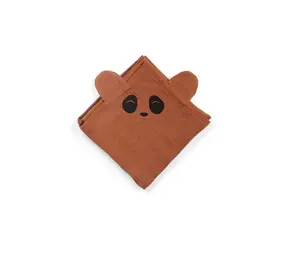 nuuroo Bjørk hydrofiele knuffeldoek Caramel cafe 70x70 - 2 pack nuuroo Bjørk hydrofiele knuffeldoek Caramel cafe 70x70 - 2 pack