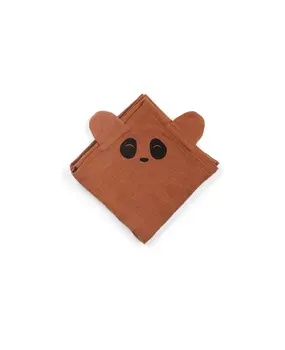 nuuroo Bjørk hydrofiele knuffeldoek Caramel cafe 70x70 - 2 pack nuuroo Bjørk hydrofiele knuffeldoek Caramel cafe 70x70 - 2 pack