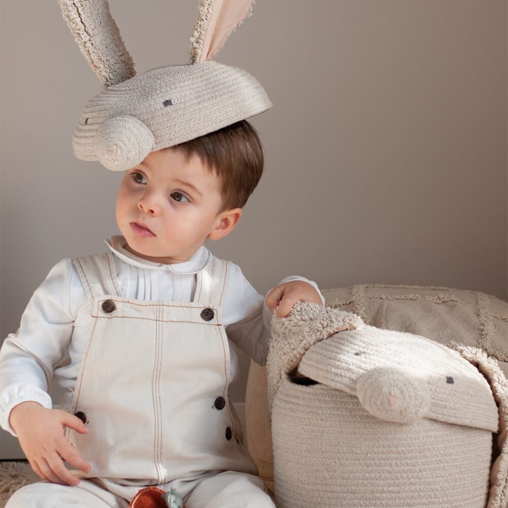 Lorena Canals Opbergmand The Animal Crew Rita the Rabbit Lorena Canals Opbergmand The Animal Crew Rita the Rabbit