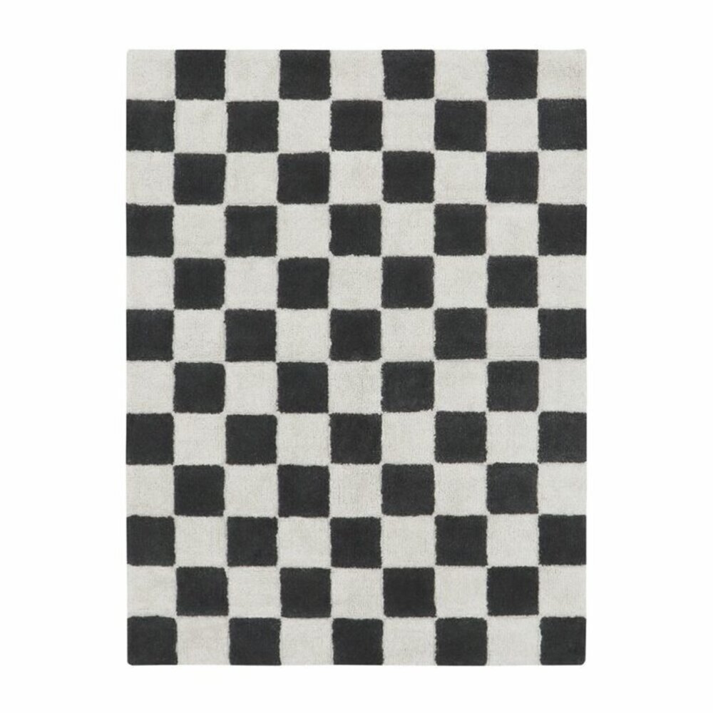 Lorena Canals Keukentegels donkergrijs Wasbaar Vloerkleed 120 x 160 cm Lorena Canals Keukentegels donkergrijs Wasbaar Vloerkleed 120 x 160 cm