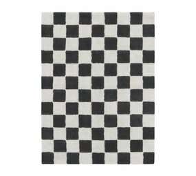 Lorena Canals Keukentegels donkergrijs Wasbaar Vloerkleed 120 x 160 cm Lorena Canals Keukentegels donkergrijs Wasbaar Vloerkleed 120 x 160 cm