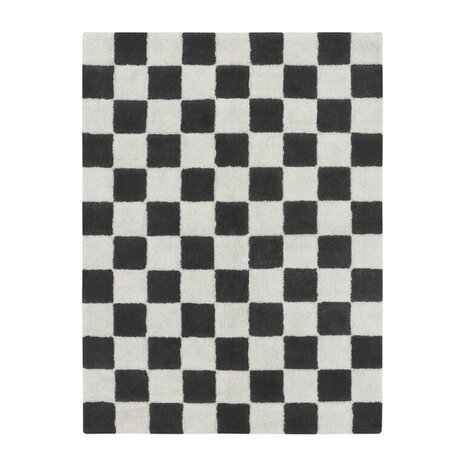 Lorena Canals Keukentegels donkergrijs Wasbaar Vloerkleed 120 x 160 cm Lorena Canals Keukentegels donkergrijs Wasbaar Vloerkleed 120 x 160 cm