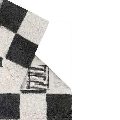 Lorena Canals Keukentegels donkergrijs Wasbaar Vloerkleed 120 x 160 cm Lorena Canals Keukentegels donkergrijs Wasbaar Vloerkleed 120 x 160 cm