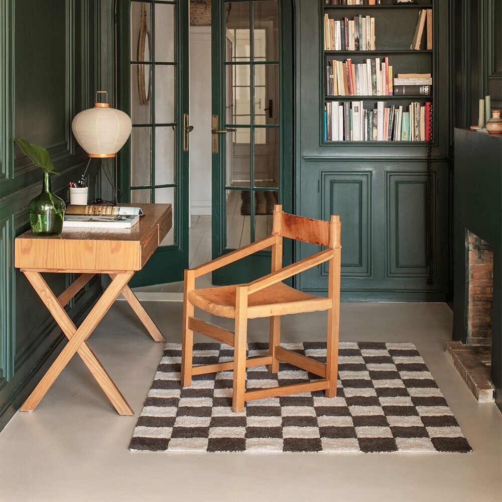 Lorena Canals Keukentegels donkergrijs Wasbaar Vloerkleed 120 x 160 cm Lorena Canals Keukentegels donkergrijs Wasbaar Vloerkleed 120 x 160 cm