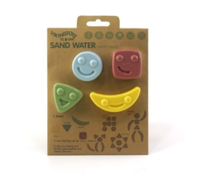 Viking Toys Ecoline Zandvormpjes Vrolijke gezichten Viking Toys Ecoline Zandvormpjes Vrolijke gezichten