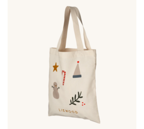 Liewood Tote Bag Small | Holiday Mix Liewood Tote Bag Small | Holiday Mix