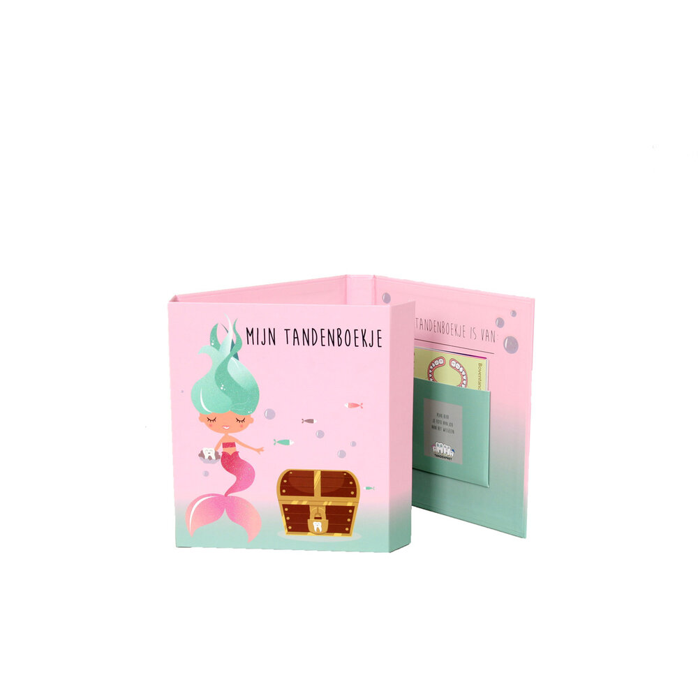 Tandenpret Mijn Tandenboekje Zeemeermin Tandenpret Mijn Tandenboekje Zeemeermin