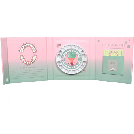 Tandenpret Mijn Tandenboekje Zeemeermin Tandenpret Mijn Tandenboekje Zeemeermin