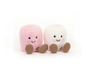 Jellycat Amuseable Pink and White Marshmallows Jellycat Amuseable Pink and White Marshmallows