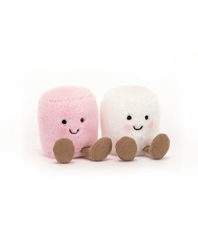 Jellycat Amuseable Pink and White Marshmallows