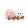 Jellycat Amuseable Pink and White Marshmallows Jellycat Amuseable Pink and White Marshmallows