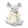 Jellycat Knuffel Muis Comfy Coat Mouse Jellycat Knuffel Muis Comfy Coat Mouse