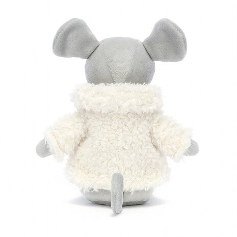 Jellycat Knuffel Muis Comfy Coat Mouse Jellycat Knuffel Muis Comfy Coat Mouse