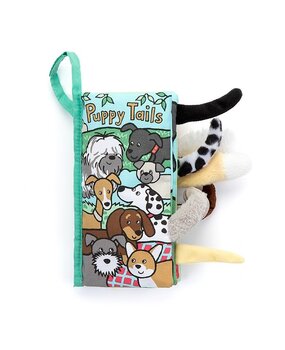 Jellycat Puppy Tails Book