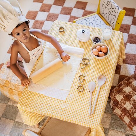 Lorena Canals Keukentegels Toffee Wasbaar Vloerkleed 120 x 160 cm Lorena Canals Keukentegels Toffee Wasbaar Vloerkleed 120 x 160 cm