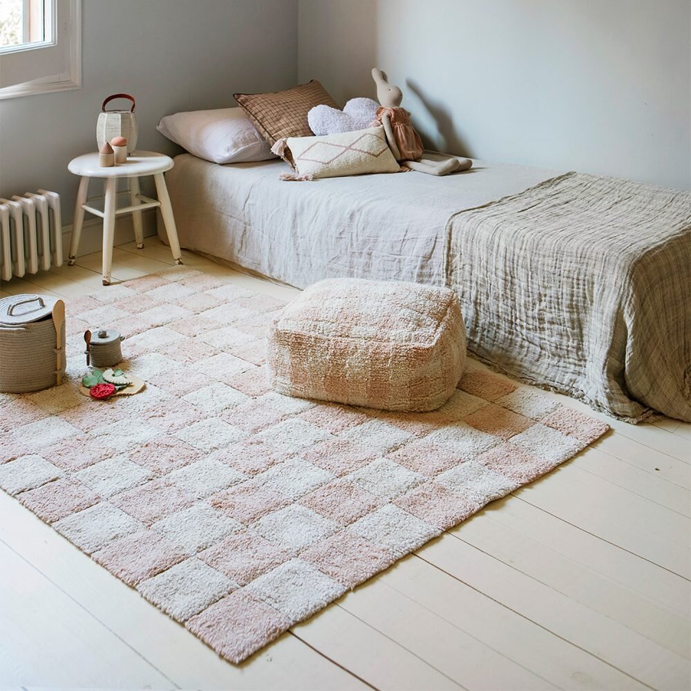 Lorena Canals Keukentegels Rose Wasbaar Vloerkleed 120 x 160 cm