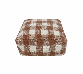 Lorena Canals Poef Vichy Toffee Lorena Canals Poef Vichy Toffee