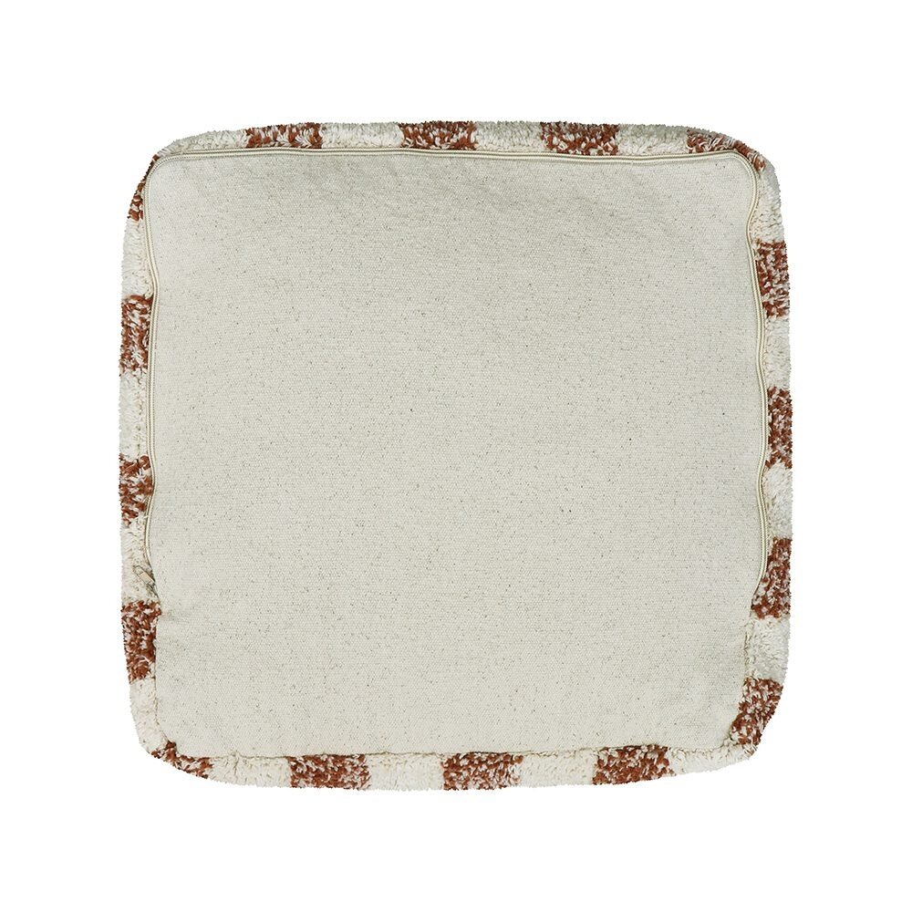 Lorena Canals Poef Vichy Toffee Lorena Canals Poef Vichy Toffee