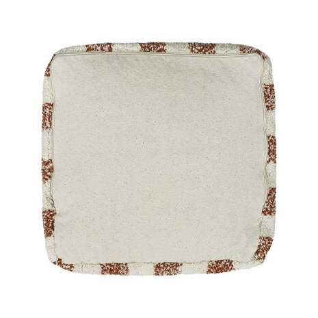 Lorena Canals Poef Vichy Toffee Lorena Canals Poef Vichy Toffee