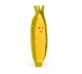 Jellycat Vivacious Vegetable Sweetcorn Jellycat Vivacious Vegetable Sweetcorn