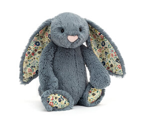 Jellycat Knuffel Blossom Dusky Blue Bunny Original Jellycat Knuffel Blossom Dusky Blue Bunny Original