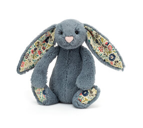 Jellycat Blossom Dusky Blue Bunny Little Jellycat Blossom Dusky Blue Bunny Little