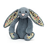 Jellycat Blossom Dusky Blue Bunny Little Jellycat Blossom Dusky Blue Bunny Little
