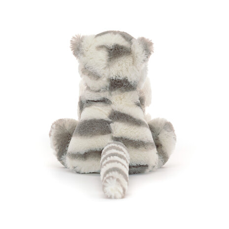 Jellycat Bashful Snow Tiger Soother Knuffeldoek Jellycat Bashful Snow Tiger Soother Knuffeldoek