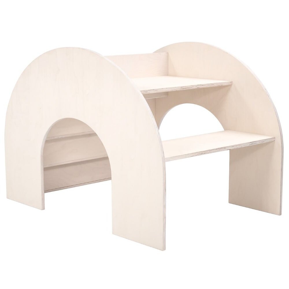 Fitwood Kumpu Kinderbureau en Boekenkast  - Berken